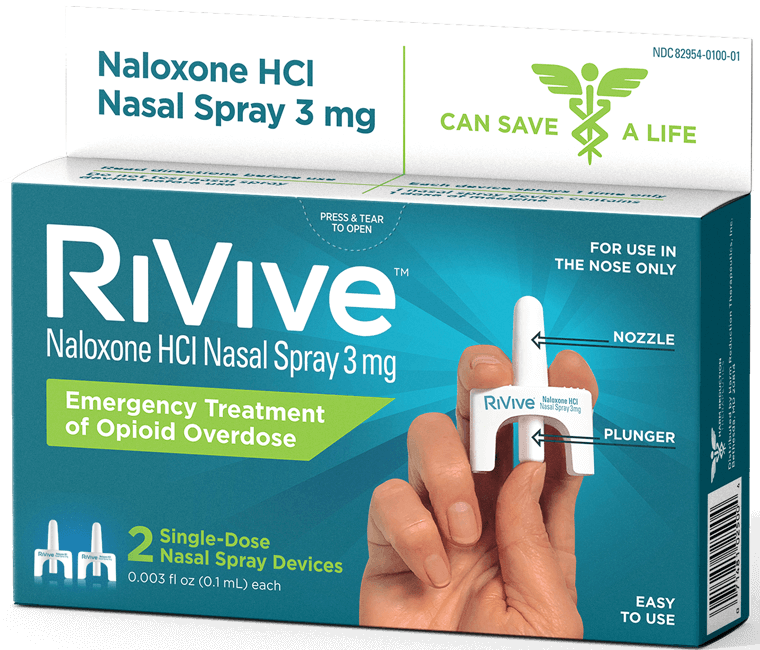 Naloxone Nasal Spray Training Device - Demo Kit For Opioid Overdose Response Training